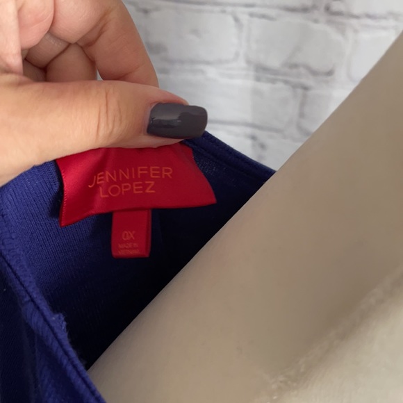 NWT, Jennifer Lopez Split Sleeve Top, 0X, CUTE! - Picture 6 of 7